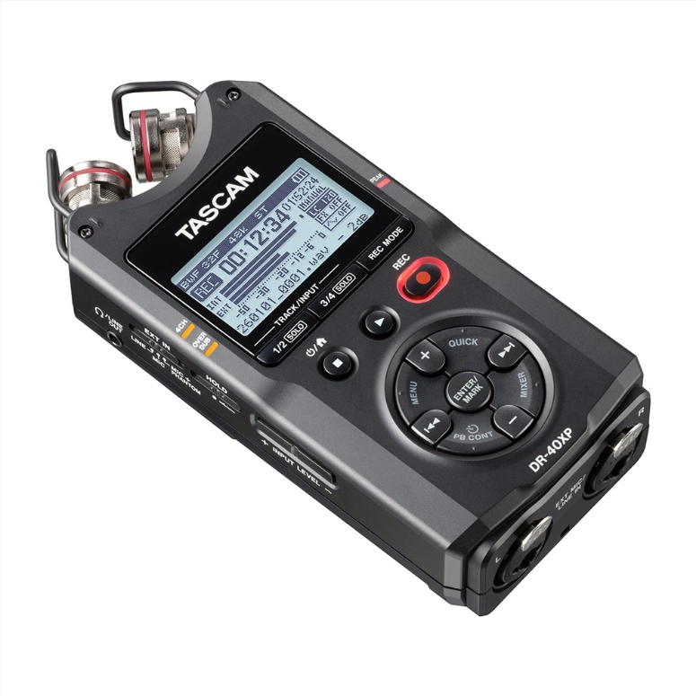 GRABADOR PORTATIL PROFESIONAL DE 4 PISTAS TASCAM DR-40XP - 2