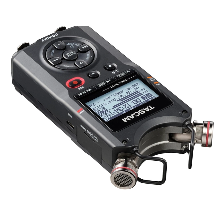 GRABADOR PORTATIL PROFESIONAL DE 4 PISTAS TASCAM DR-40XP - 3