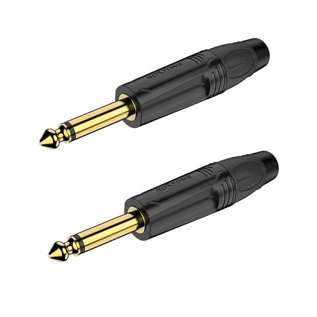 2 CONECTORES MONOFONICOS ROXTONE TS RJ2PBG - 1