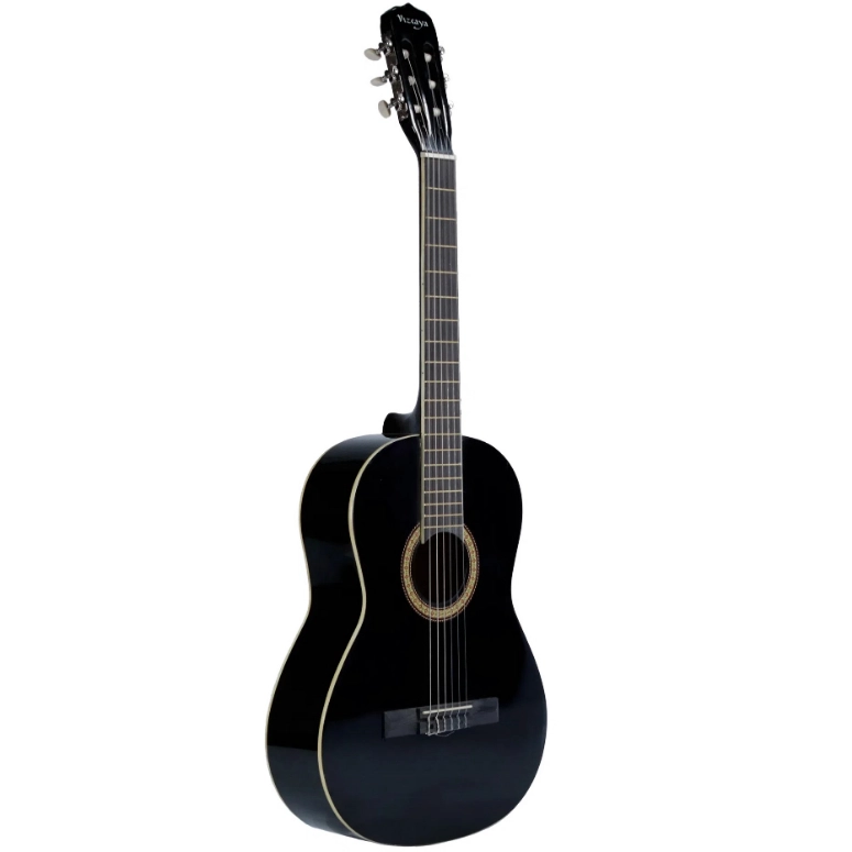 GUITARRA CLASICA 4/4 NEGRA VIZCAYA ARCG44 BK - 2