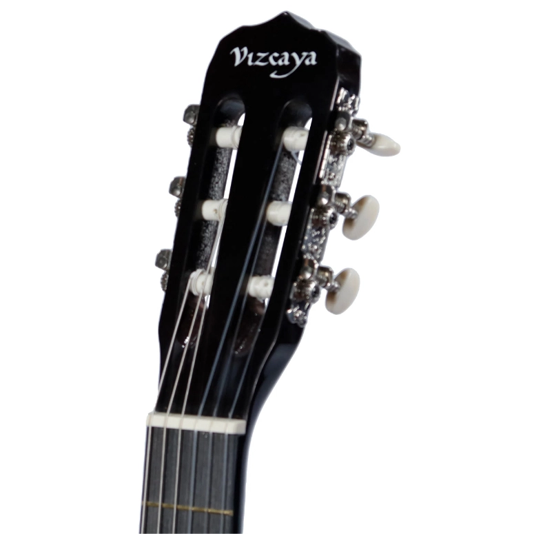 GUITARRA CLASICA 4/4 NEGRA VIZCAYA ARCG44 BK - 4