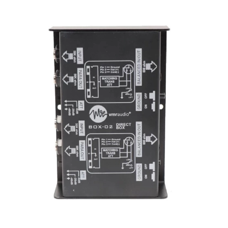 CAJA DIRECTA DOBLE PASIVA VMR AUDIO BOX-02 - 3