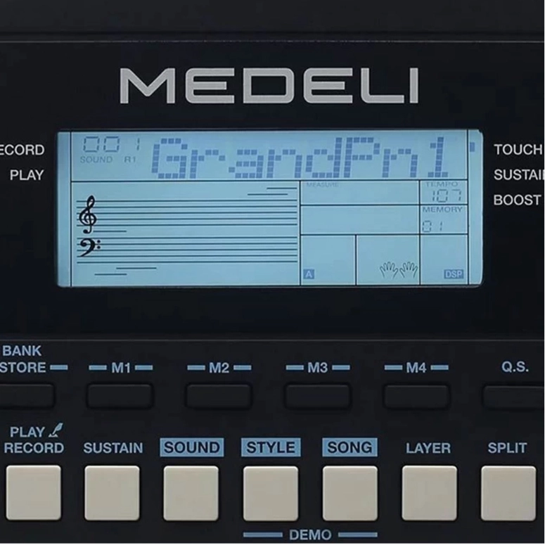 TECLADO DE 61 NOTAS MEDELI MK - 110 - 3