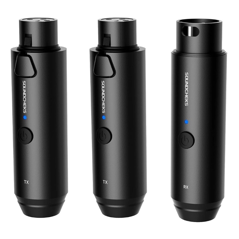 SISTEMA INALAMBRICO PARA 2 MICROFONOS SOUNDCHEKS H58-2T - 1
