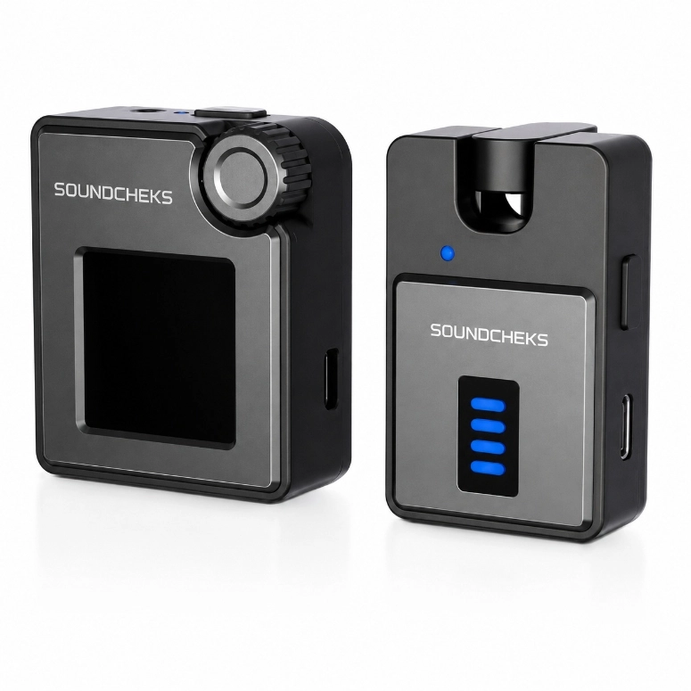 SISTEMA DE MONITOREO INALAMBRICO IN-EAR SOUNDCHEKS H-68 - 1