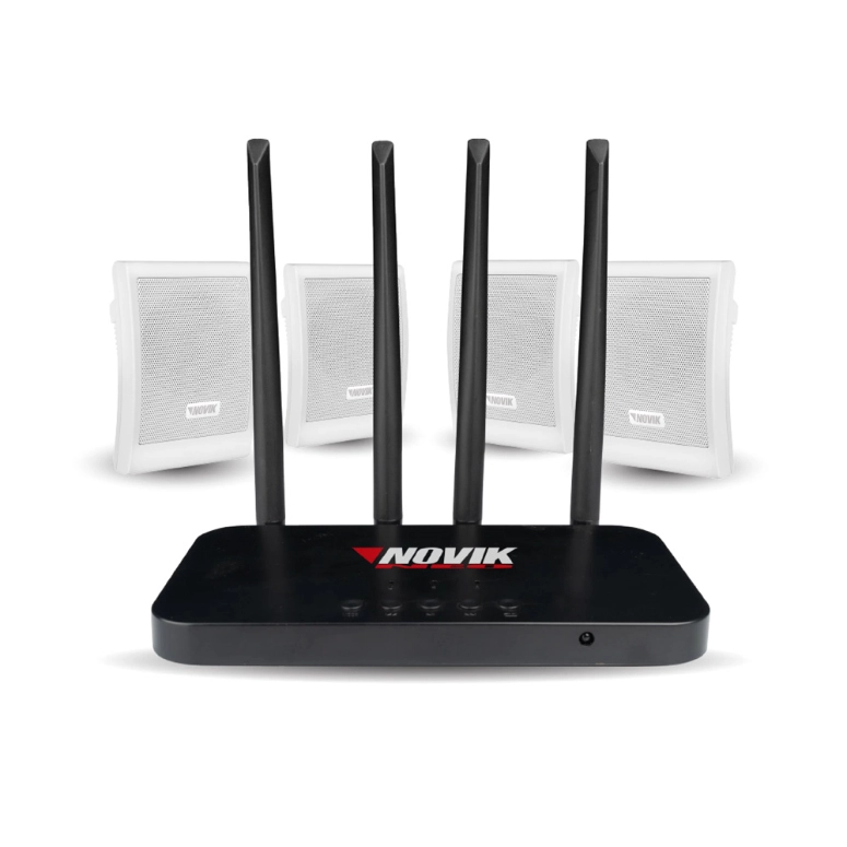 PARLANTES SISTEMA DE INSTALACION INALAMBRICO NOVIK AIR MUSIC - 1