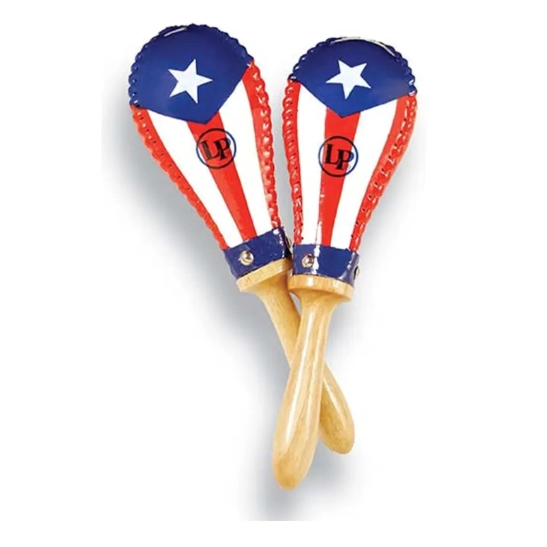 MARACAS GRANDES PUERTO RICO LATIN PERCUSSION LP-393PR - 1