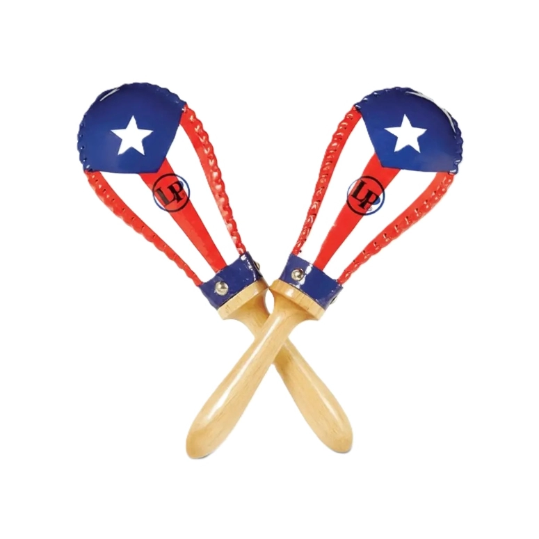 MARACAS GRANDES PUERTO RICO LATIN PERCUSSION LP-393PR - 2