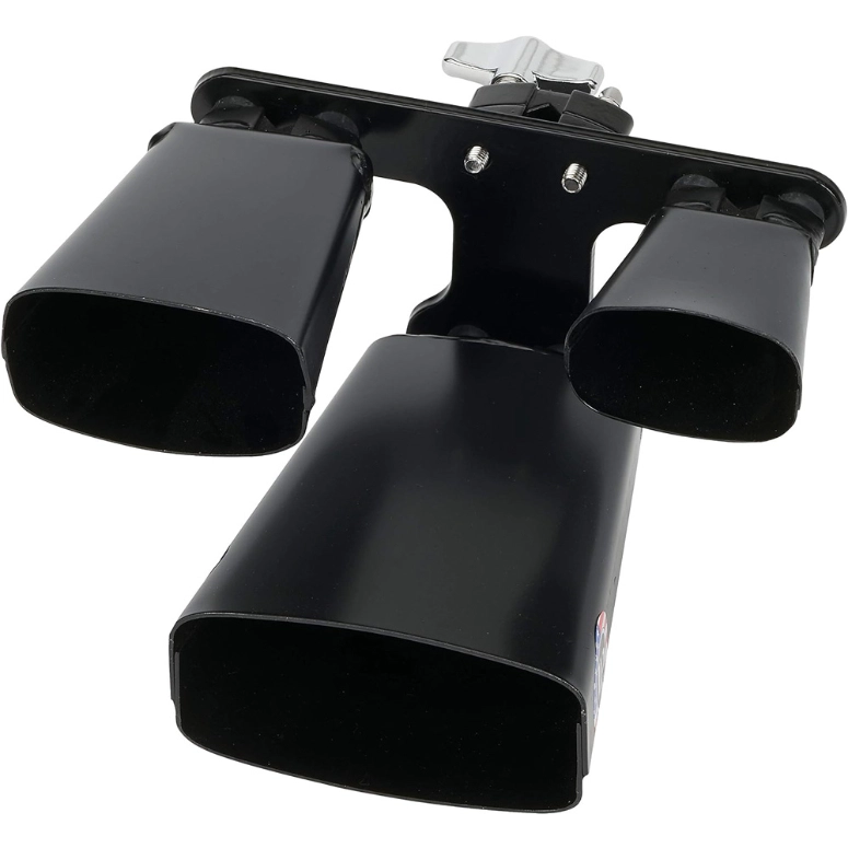 SET DE 3 CENCERROS CON SOPORTE LATIN PERCUSSION LP-570 - 1