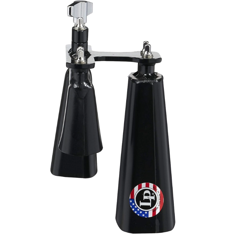 SET DE 3 CENCERROS CON SOPORTE LATIN PERCUSSION LP-570 - 3