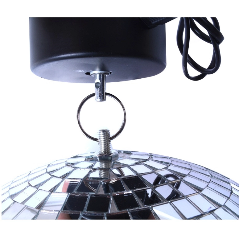 BOLA DISCO DE 20 CM CON MOTOR VLTG EF-5033 - 2