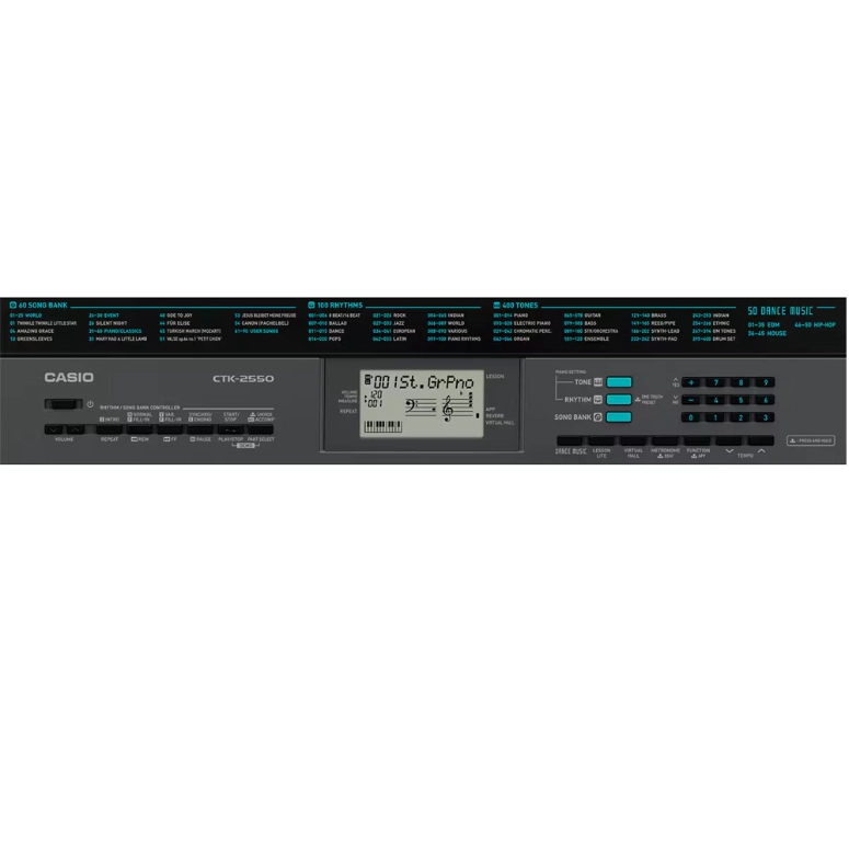 TECLADO DIGITAL CASIO CTK-2550 - 4