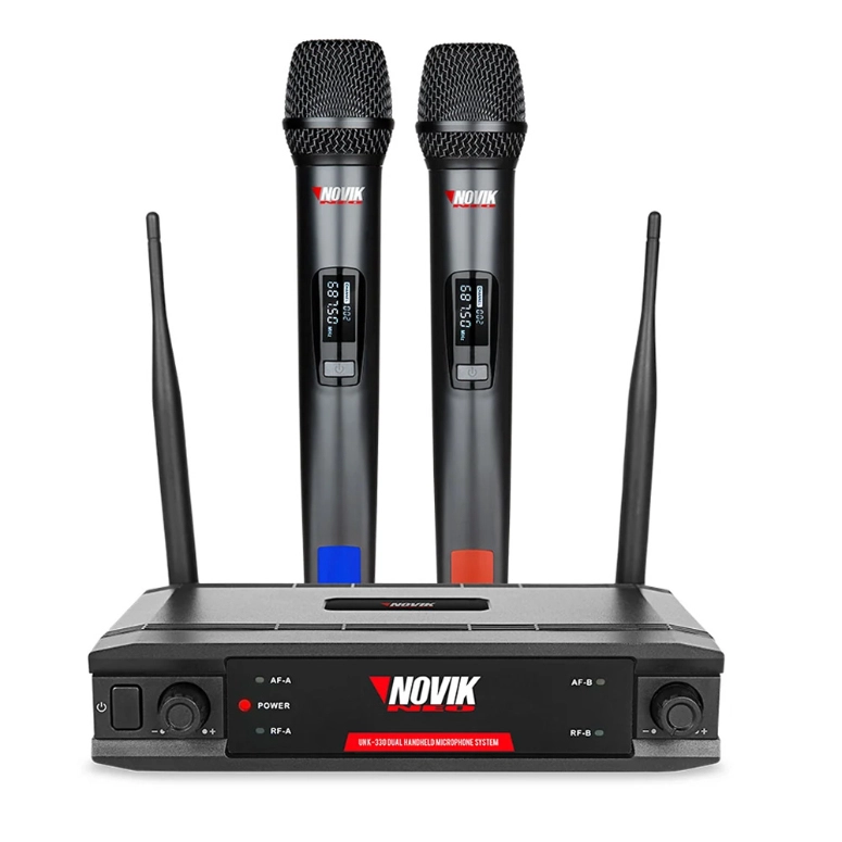 MICROFONO INALAMBRICO NOVIK UNK - 330 - 1