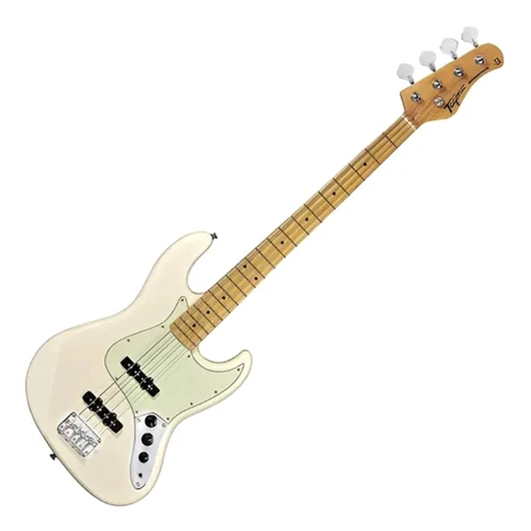 BAJO ELECTRICO 4 CUERDAS TAGIMA TW 73 OWHL WH - 2