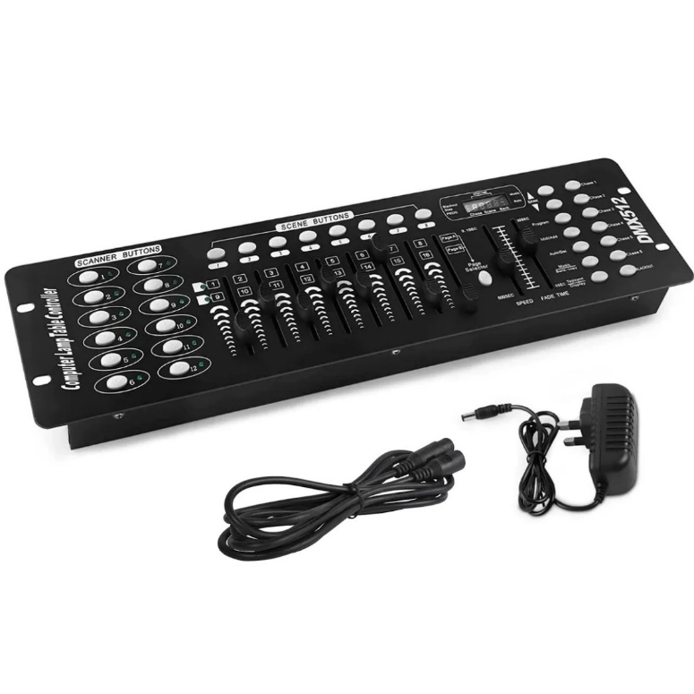 CONTROLADOR PARA LUCES SUPERSONIC DMX 512 DE 190 CH DMX-192 - 1