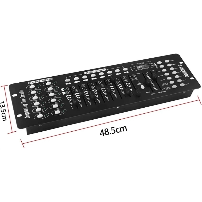 CONTROLADOR PARA LUCES SUPERSONIC DMX 512 DE 190 CH DMX-192 - 2