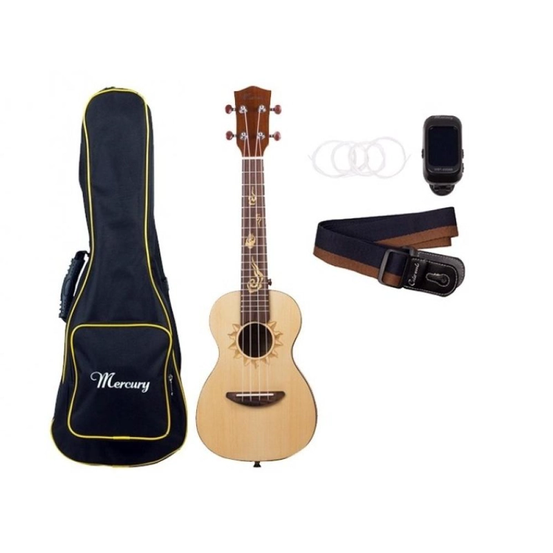 SET DE UKELELE DE CONCIERTO MERCURY MUK 03 - 1