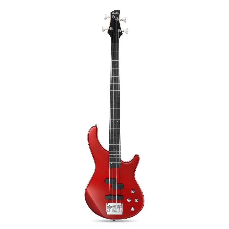 BAJO ELECTRICO DE 4 CUERDAS DONNER DPJ-100R - 1