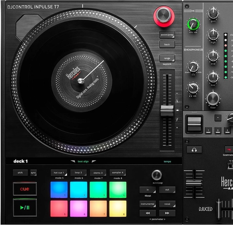 CONTROLADOR DJ HERCULES IMPULSE T7 - 2