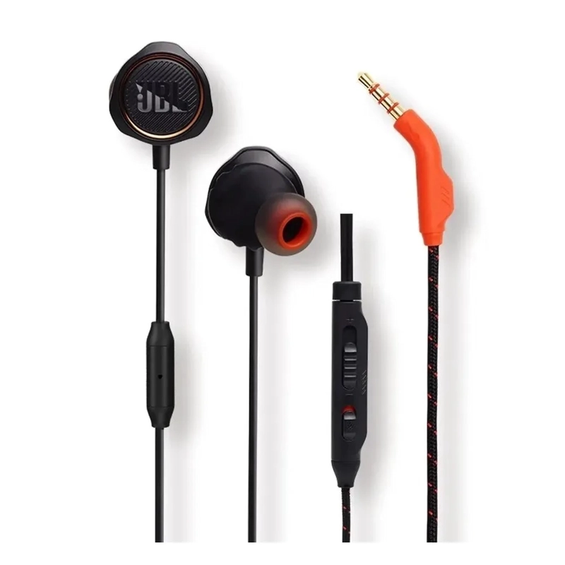 AUDIFONOS IN-EAR CON MICROFONO JBL QUANTUM 50 BLKAM - 1