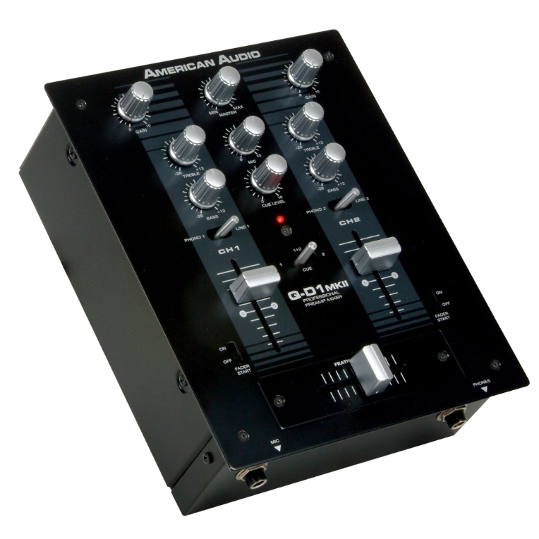 MEZCLADOR DE DJ PROFESIONAL AMERICAN AUDIO Q-D1 MKII - 1