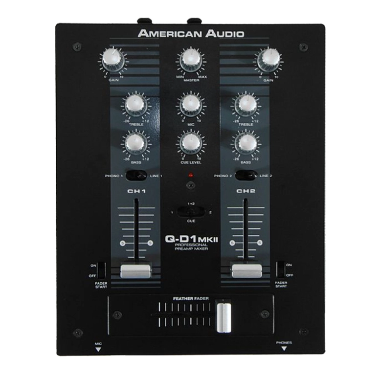 MEZCLADOR DE DJ PROFESIONAL AMERICAN AUDIO Q-D1 MKII - 2