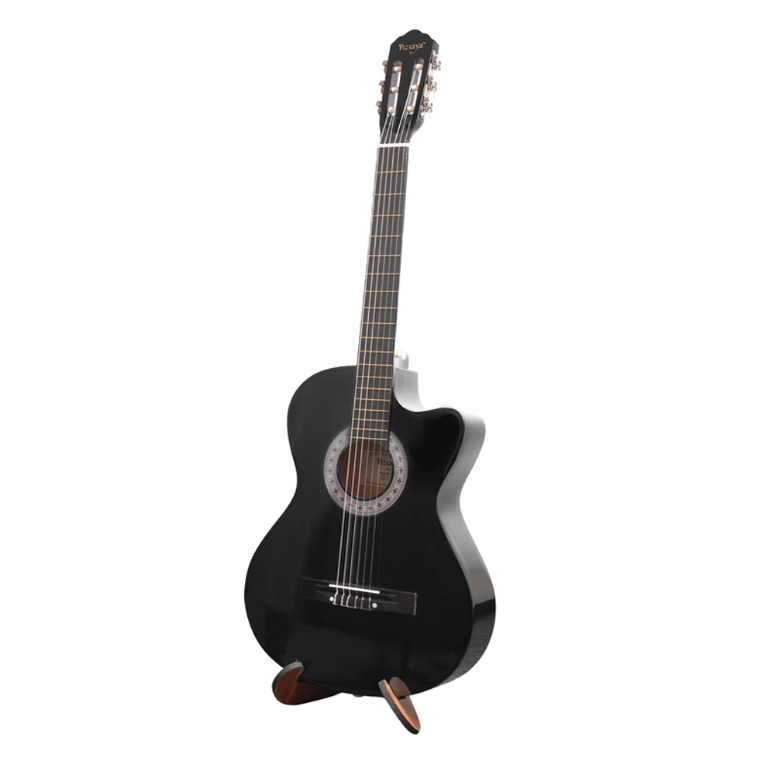 GUITARRA CLASICA CON AFINADOR, STRAP, FUNDA VIZCAYA CGP-BK - 3