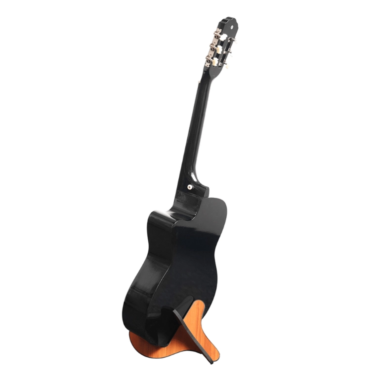 GUITARRA CLASICA CON AFINADOR, STRAP, FUNDA VIZCAYA CGP-BK - 4