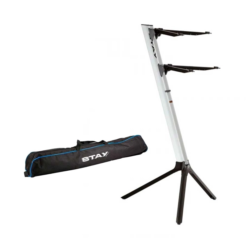 ATRIL PROFESIONAL PARA DOS TECLADOS STAY 1100/02 PL - 1