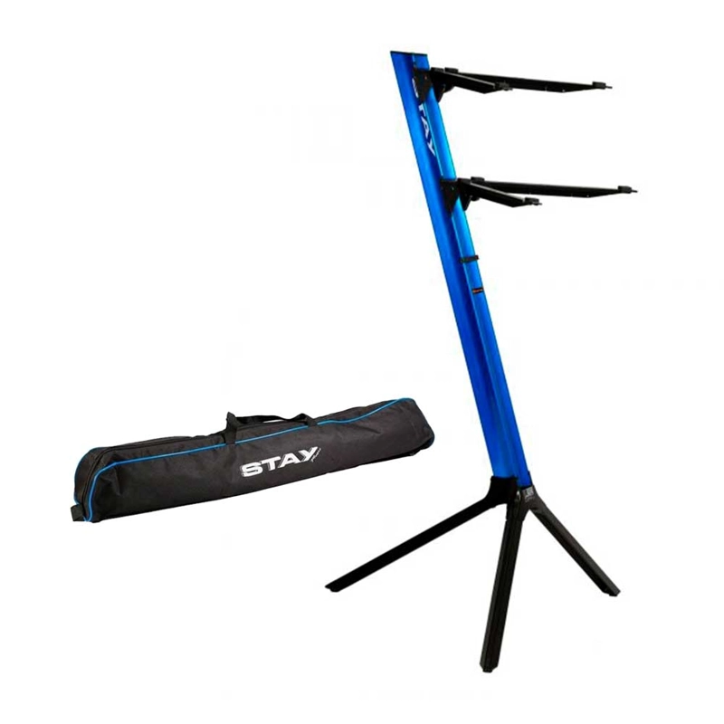 ATRIL PROFESIONAL PARA DOS TECLADOS STAY 1100/02 AZ - 1