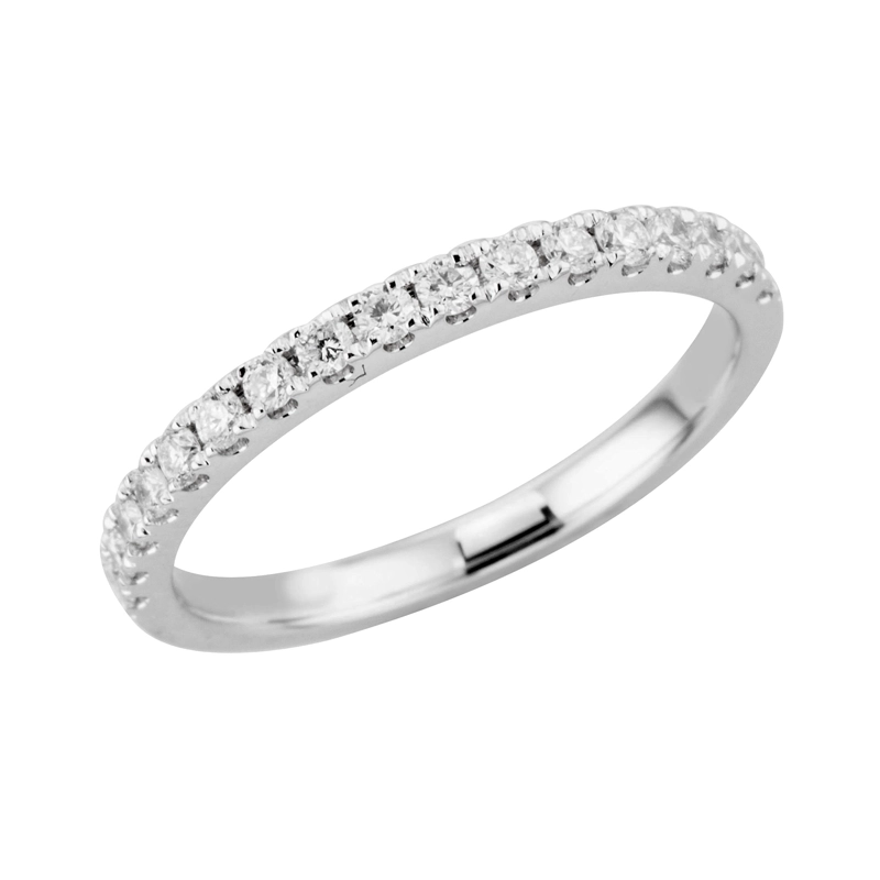ANILLO OB MED CINTILLO DIAMANTES #14 - 1