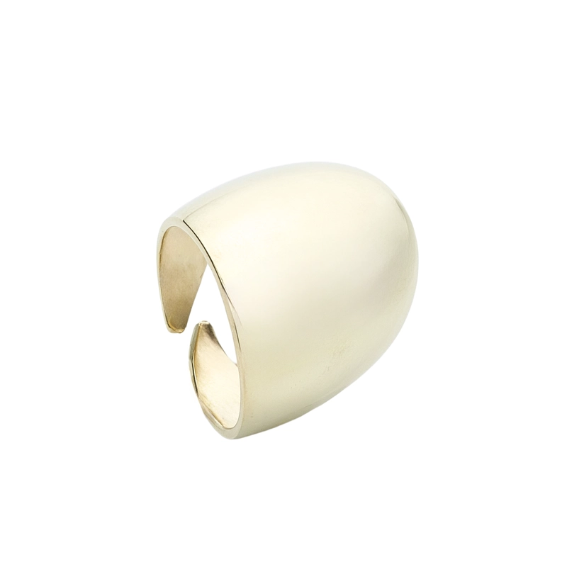 ANILLO ANCHO PLATA VERMEIL ESSENZA - 1