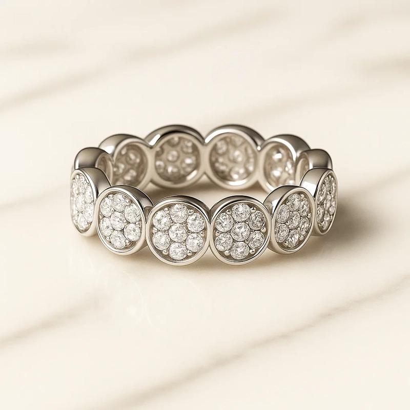 ANILLO THOMAS SABO CIRCONITA BLANCA #13 - 2