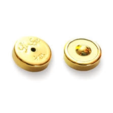 AROS OSO ORO AMARILLO 18 KT PARA RECIEN NACIDA - 3