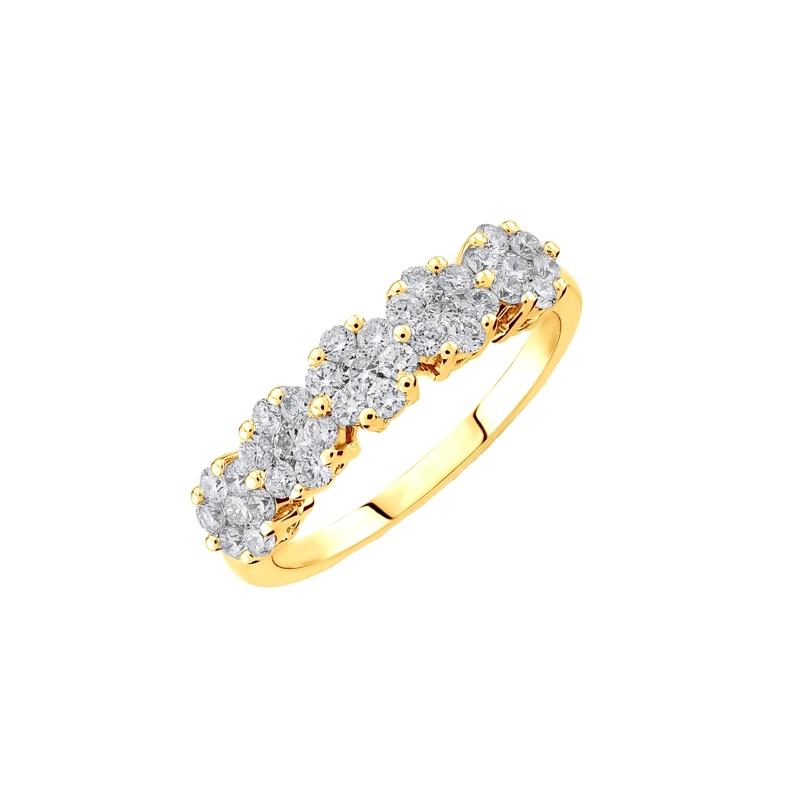 ANILLO ORO AMARILLO 18K -  LA MARGUERITE D'OR  #12 - 1