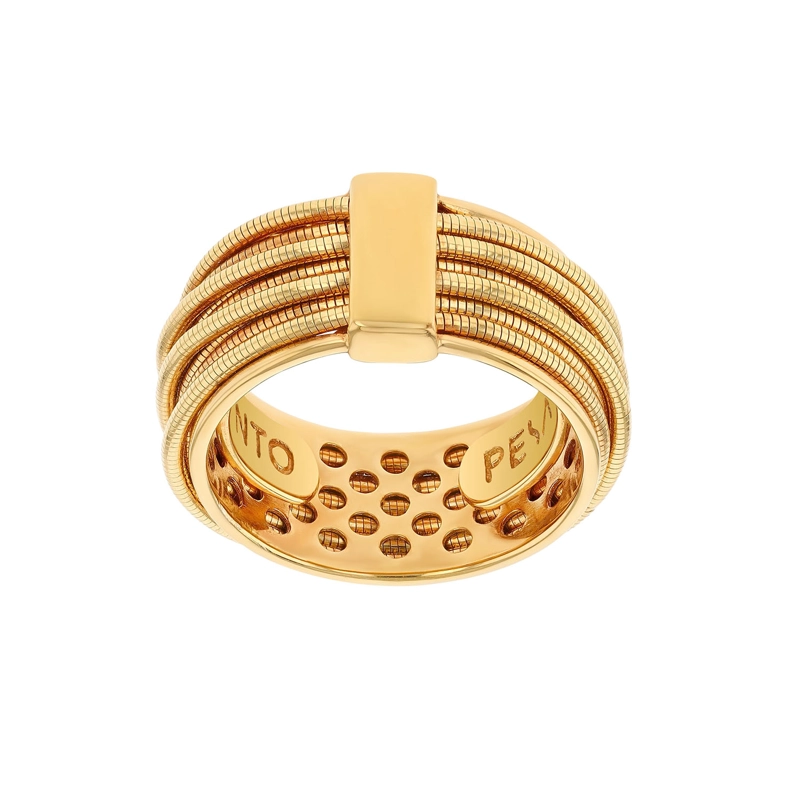 ANILLO PESAVENTO DORADO WDNA #16 - 3