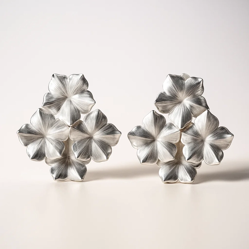 AROS PLATA FLORES ELITE - 2