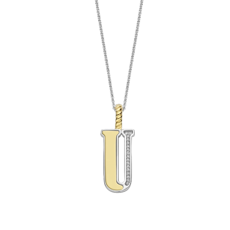 COLLAR TI SENTO LETRA 'U' 6840ZYU - 1