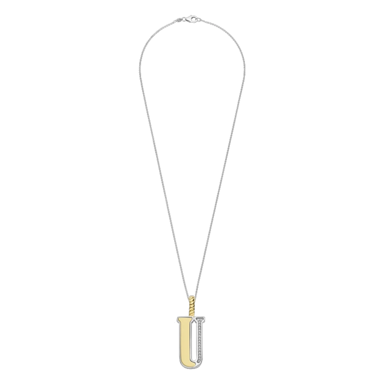 COLLAR TI SENTO LETRA 'U' 6840ZYU - 2