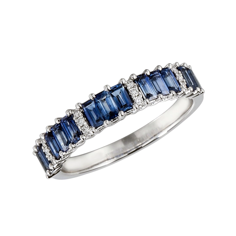 ANILLO ORO BLANCO 18K - LA VE RONIQUE #12 - 1