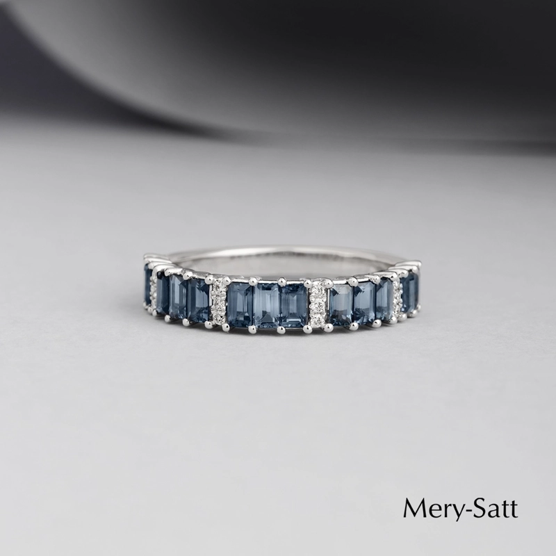 ANILLO ORO BLANCO 18K - LA VE RONIQUE #12 - 2