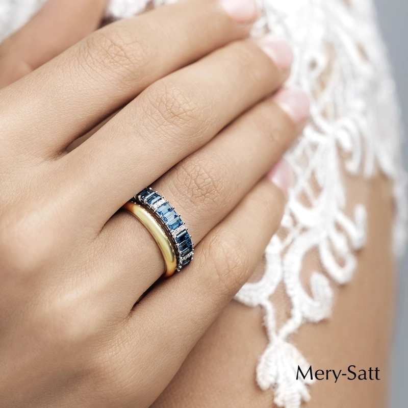 ANILLO ORO BLANCO 18K - LA VE RONIQUE #12 - 3