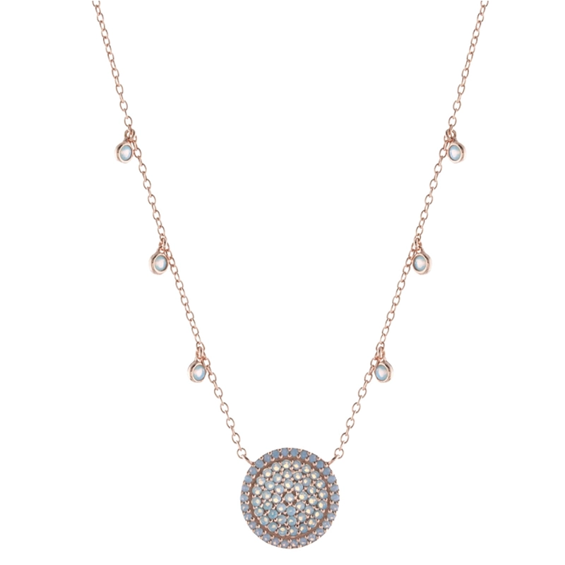 COLLAR MEDALLON ROSE - 1