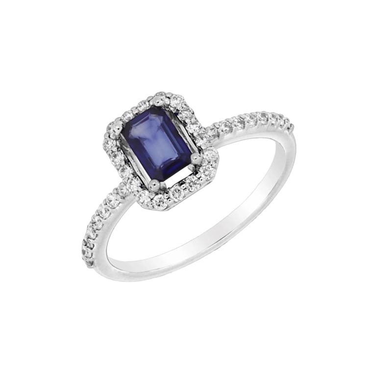 ANILLO ORO BLANCO 18K - LA FLEUR DE LYS  #12