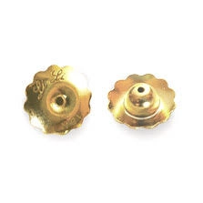 AROS DE PERLAS CULTIVADAS 4.5-5.0MM ORO 18 KT TUERCA ROSCA - 3