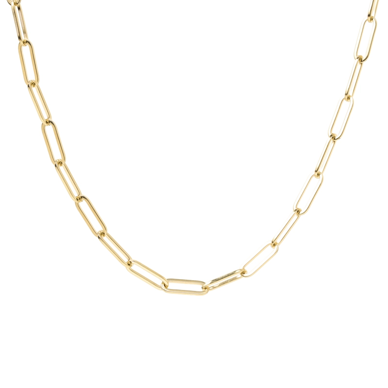 COLLAR OA 18 KTS MODELO PAPER CLIP - 1