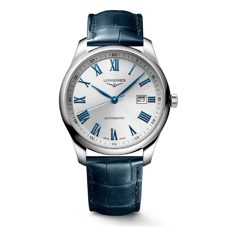 RELOJ LONGINES MASTER COLLECTION CUERO AZUL 40MM - 1