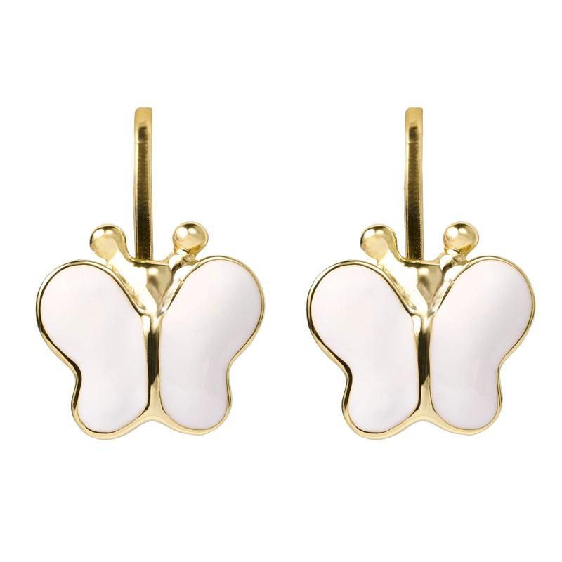 ARGOLLITAS MINI CON MARIPOSA BLANCA - 1