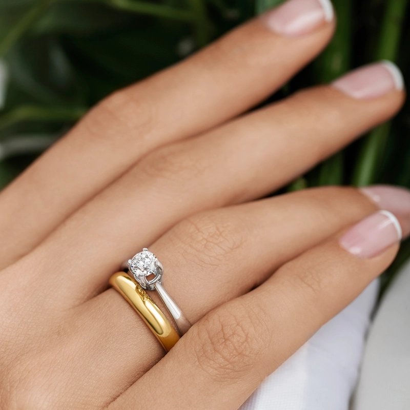 ANILLO ORO BLANCO 18K - LA ROSE #18 - 3
