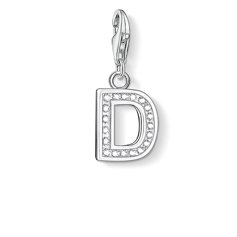 CHARM THOMAS SABO LETRA D CON CIRCON - 1